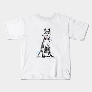 Siberian husky Kids T-Shirt